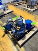 (2) SUBMERSIBLE PUMPS AND VALVE, (1) 1725 RPM Flygt Sump Pump # 3102.181-1560044, 3~60