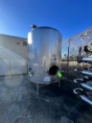 A&B APPROX. 1,500 GALLON DOME-TOP SLOPED-BOTTOM JACKETED TANK, S/N 60604301, VESSSEL/SHELL -20