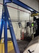 STEEL GANTRY GRANE WITH 2 TON,CHAIN HOIST (SIMPLE LOADING FEE $440)