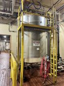 S/S CONE-BOTTOM INSULATED HOLDING TANK, (2) (SIMPLE LOADING FEE $1,980)