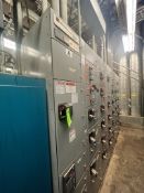 CUTLER-HAMMER APPROX. 40 BUCKET MCC, ADVANTAGE SERIES 2100 (SIMPLE LOADING FEE $4,600)