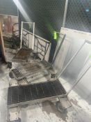 STAINLESS STEEL PUSH CARTS WITH METAL GRATING (SIMPLE LOADING FEE $110)