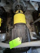 CENTRIFUGE PUMP WITH SUPER-E INDUSTRIAL MOTOR CAT NO. VEM3770T SPEC.07G82W35 HP 7.5 TE. VOLTS 230/