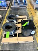 (2) GENERAL RUBBER CORP MAXI JOINT STYLE 1015 EXPANSION JOINT, 10 IN., PARKER PNEUMATIC CYLINDER