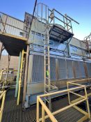 EVAPCO EVAPORATIVE CONDENSER TOWER, MODEL ECO-ATC-1554A, S/N 18-842718, 300 PSIG