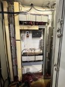 (2) ALLEN BRADLEY PLC RACKS, CONTROLNET CONTROLLERS AND MORE (SIMPLE LOADING FEE $220)