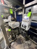 METTLER TOLEDO SAFELINE FLOW THROUGH / DROP THROUGH METAL DETECTOR, MODEL GFPRO125, S/N 14261874,