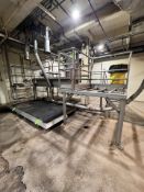 S/S OPERATORS PLATFORM, APPROX. 17 FT. L X 13 FT W X 8 FT. H (SIMPLE LOADING FEE $1,980 --WELDED)