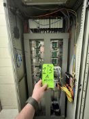 CONTROL CABINET WITH ALLEN BRADLEY PLC CONTROLLER, ETHERNET I/P AND MORE