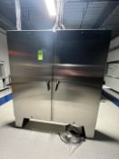 2-DOOR S/S CONTROL CABINET EQUIPPED WITH (1) ALLEN BRADLEY CONTROLLOGIX 13-SLOT CHASIS, (2)