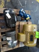 LOT OF ASSORTED MOTORS 30 HP MOTOR 1800 RPM (SIMPLE LOADING FEE $110)
