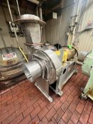 AEROVENT 25-HP HIGH PRESSURE RADIAL FAN, MODEL MH-OW-SW, S/N 00340204-1-2, 3 PHASE, 460 V
