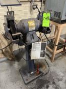 BALDOR-RELIANCE GRINDER-BUFFER CAT NO. 1021WD H.P. 1 1/2 PHASE 3 HZ 50/60 SERIAL NO.X1111167018 SPEC