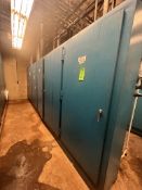 CONTENTS OF (4) CONTROL CABINETS, INCLUDES: (4) ALLEN BRADLEY CONTROLNET 10-SLOT CHASIS, (1) ALLEN