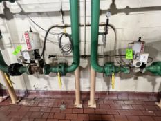 (2) VALTEK CONTROL VALVES WITH FLOWSERVE EXPLOSION PROOF BETA I/P POSITIONERS (SIMPLE LOADING FEE $