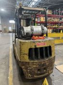 YALE LIFT TRUCK MODEL# GLCO80LCNSBE080 SERIAL NO.N542271 TYPE:LP TRUCK WEIGHT 13054 MAXIMUM CAPACITY