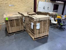 (7) Pallers of NEW 12/7 oz. & 6/16 oz. Cardboard Boxes