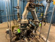 (1) Coperion Rotary Air Lock Valve, with Motor, (1) Semco Rotary Air Lock Valve, with Motor, with