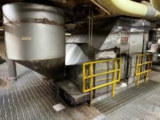 Probat Batch Roaster, with 3-Door Control Panel, with Internal Paddle & Drive, with Infeed Hopper