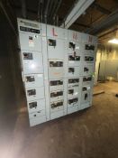 ADVANTAGE SERIES 2100 CUTLER HAMMER MOTOR CONTROL CENTER (20 BUCKETS)