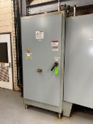 Single Door Control Cabinet, with Allen-Bradley 16-Slot PLC, & Other Present Control Components (
