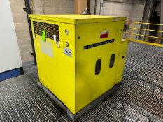 North Hot Cone, with DMN Westinghouse Rotary Air Lock Valve, Type: AL 250 1DROP, S/N RVUS132406,