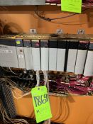 (3) ALLEN-BRADLEY PLC RACKS CATALOG/SERIES 1756-A13 B CHASSIS 13 SLOT