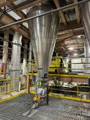 South Hot Cone, with DMN Westinghouse Rotary Air Lock Valve, Type: AL 250 1HT, S/N RVNL144911,