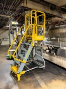 Cotterman Portable Stairs, 6-Stair Unit, Mounted on Portable Frame (LOCATED IN FREEHOLD, N.J.)