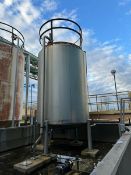 SFI 5,000 Gal. S/S Single Wall Vertical Tank, M/N 102