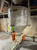Horizon Systems Inc. Convey Hopper, with Horizon Systems Inc. Bottom Mounted Rotary Air Lock