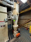 Horizon Systems Inc. Infeed Cyclone, with Horizon System Inc. Rotary Air Lock Discharge Valve with