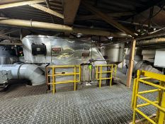 Probat Batch Roaster, with 3-Door Control Panel, with Internal Paddle & Drive, with Infeed Hopper