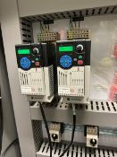 Double Door Control Panel, Includes (5) Allen-Bradley PowerFlex 525 VFDs, & Other Components (