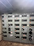 WESTINGHOUSE IQ DATA PLUS II MOTOR CONTROL CENTER 52 BUCKETS