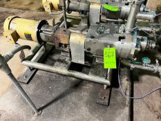 2019 SPX / WAUKESHA CHERRY BURRELL SKIDDED POSITIVE DISPLACEMENT PUMP, MODEL 060U2, S/N 10000095067,