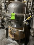 WESTFALIA SEPARATOR TYPE SB:60-06-177 NO. 1658 944 SPEED:5000 RPM WITH 40 HP LOUIS ALLIS MOTOR