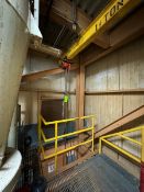 CM Manual Hoist, with 1-1/2 Ton Capacity Cross Beam (LOCATED IN FREEHOLD, N.J.) (Simple Loading Fee