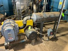 Exscelsior 50 hp Blower Unit, with Baldor Motor, 230/460 Volts, 3 Phase, with Horizontal Receiving