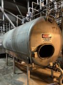 STAINLESS STEEL HORIZONTAL TANK (Located Freehold, NJ) (Simple Loading Fee $1,925)