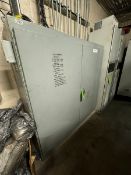 2-Door Control Panel, with Allen-Bradley 18-Slot PLC, & Other Associated Components, Overall Dims.