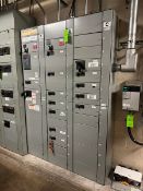 Eaton Cuttler-Hammer 13-Bucket Motor Control Center, Overall Dims.: Aprox. 5 ft. L x 16” W x 90”