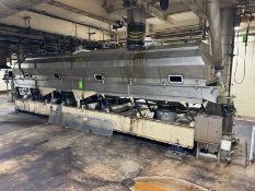 Witte Fluid Bed Dryer, Stainless Steel Design, S/N 4835, Overall Length: Aprox.: 25 ft. L, Mounted