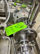 FRISTAM 7-1/2 HP LIQUID RING CENTRIFUGAL PUMP, MODEL FZX2150, S/N FZX21501316599, 230 / 460 V,