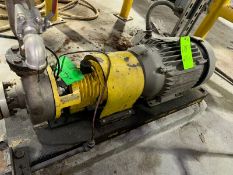 15 hp Pump, Size: 1 x 1.5-8, S/N 1750, 3520 RPM Motor, 460 Volts, 3 Phase (N: 028287) (LOCATED IN