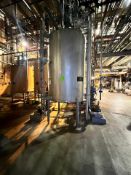 SFI 1,200 GALLON S/S MIXING TANK, S/N 3441-1, WITH TOP-MOUNT LIGHTNIN AGITATION (SIMPLE LOADING