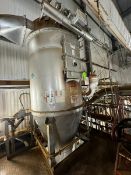 Schenck Process Inc. S/S Dust Collector, M/N 55AVRE39, Style III, S/N 110039, with Bottom Mounted