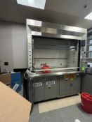 STAINLESS STEEL LAB FUME HOOD (Located Freehold, NJ) (Simple Loading Fee $1,100)