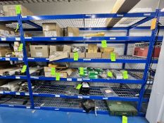 WIDE SPAN STORAGE RACK WITH WIRE DECKING, 1-SECTION, APPROX. 96 IN. X 30 IN. X 72 IN.