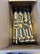 LOT OF ASSORTED SUDMO AIR ACTUATED BUTTERFLY VALVES